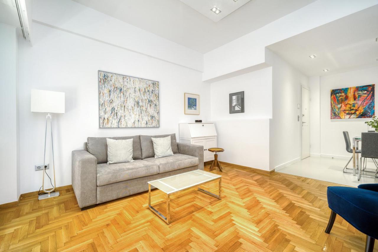 Elegant Light Two Bedroom Apartment In City Center Ateny Zewnętrze zdjęcie