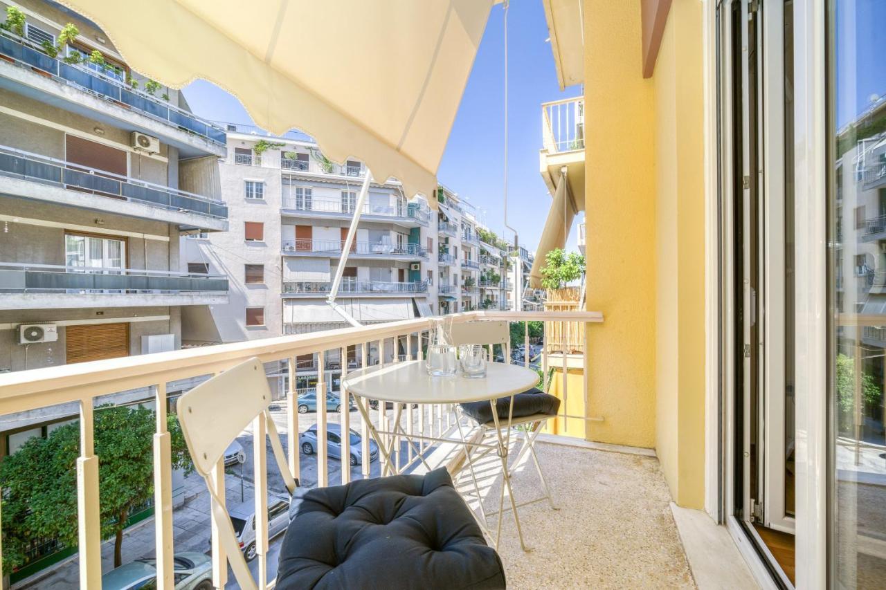 Elegant Light Two Bedroom Apartment In City Center Ateny Zewnętrze zdjęcie