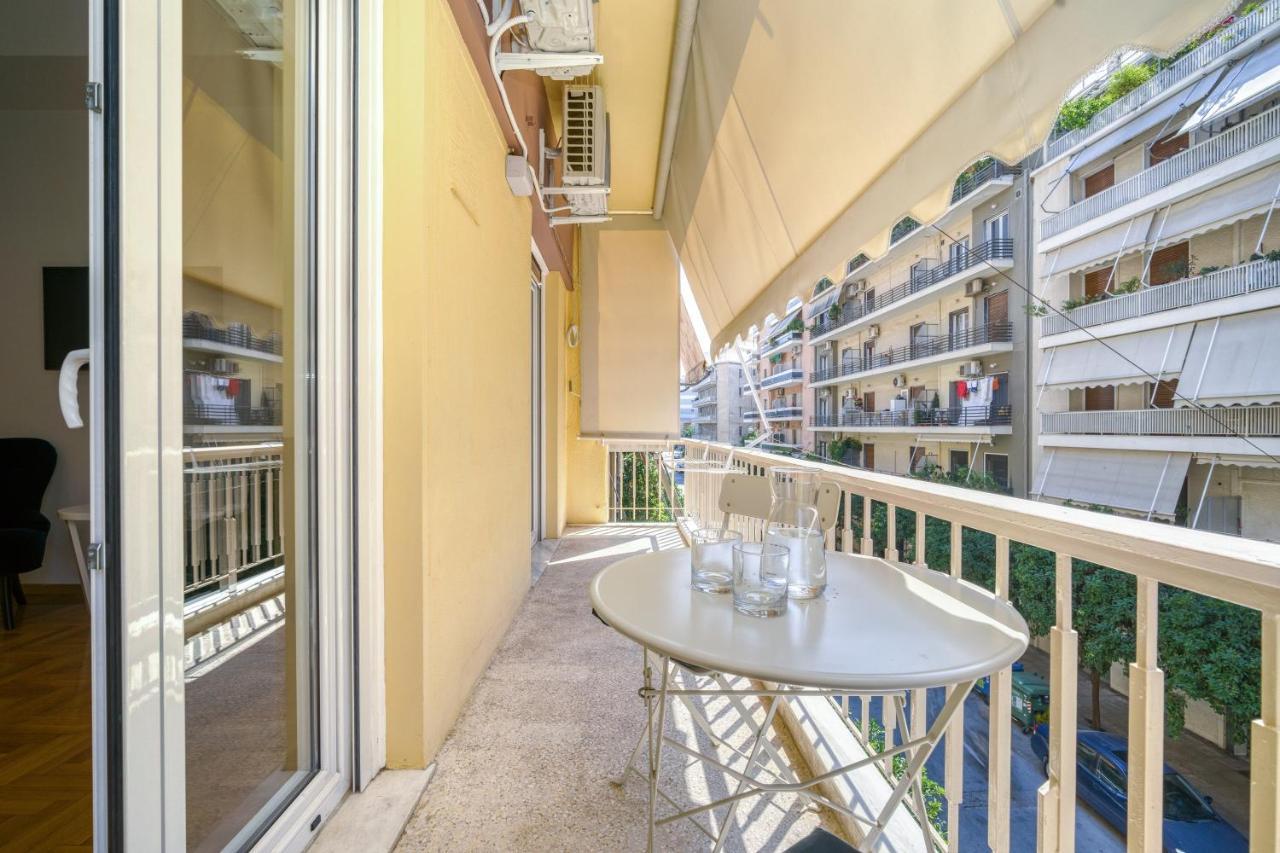 Elegant Light Two Bedroom Apartment In City Center Ateny Zewnętrze zdjęcie