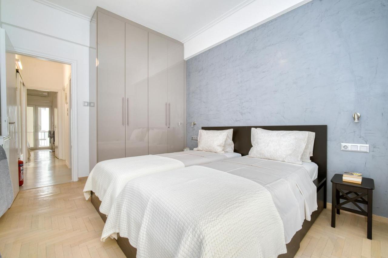 Elegant Light Two Bedroom Apartment In City Center Ateny Zewnętrze zdjęcie