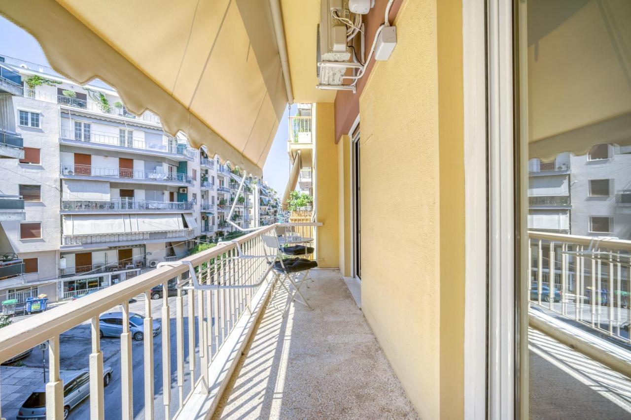 Elegant Light Two Bedroom Apartment In City Center Ateny Zewnętrze zdjęcie